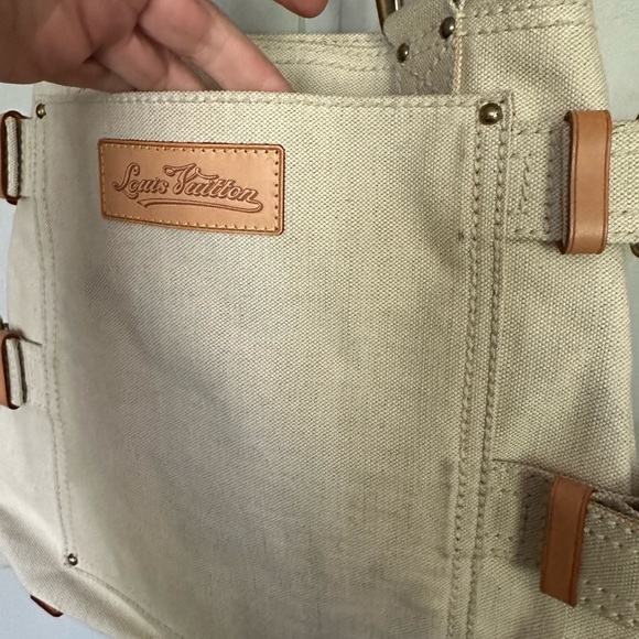 Louis Vuitton Cabas Toile Globe Shopper Blue Limited Edition rare - Picture 6 of 14